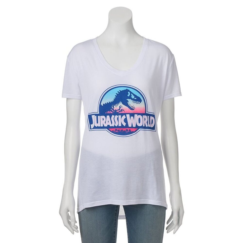 New! Jurassic World Movie T-Shirt Dinosaur Park